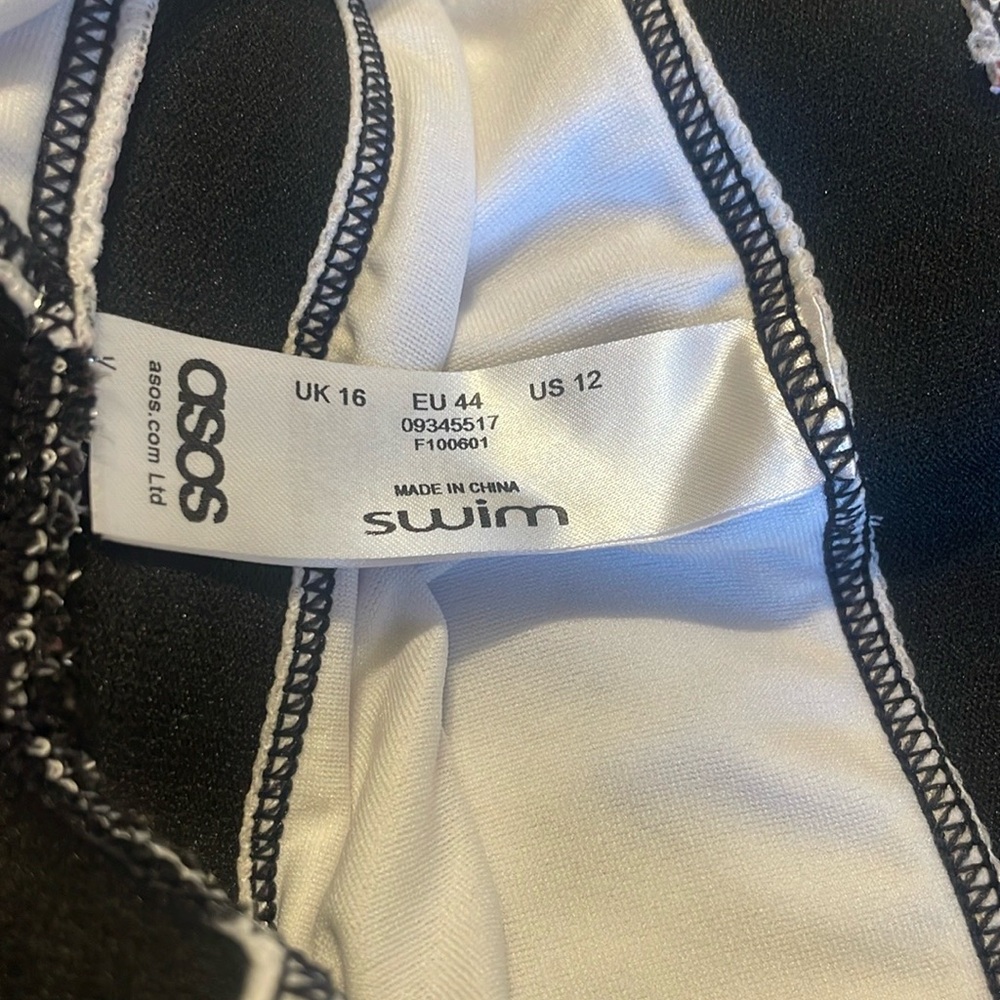 ASOS Multicolor Patterned Swimsuit - Picture 5 of 5